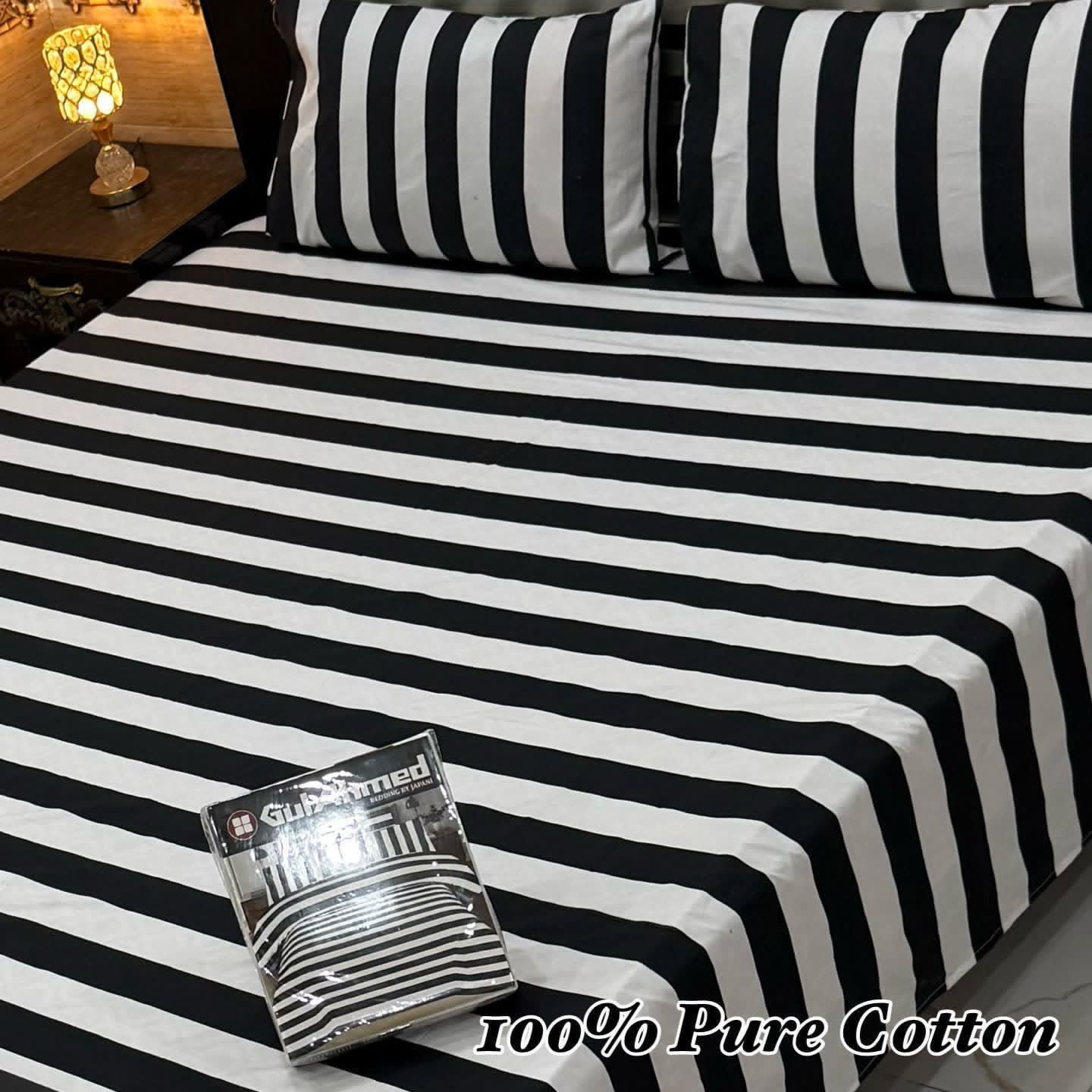 Premium Cotton Bedsheet Set (3PC)