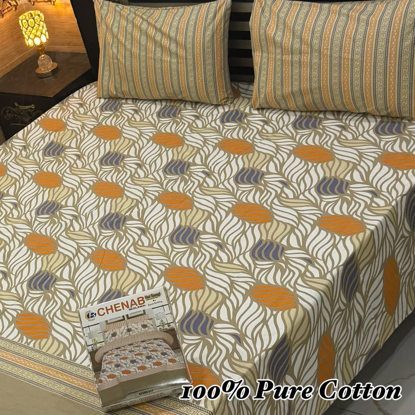 Premium Cotton Bedsheet Set (3PC)