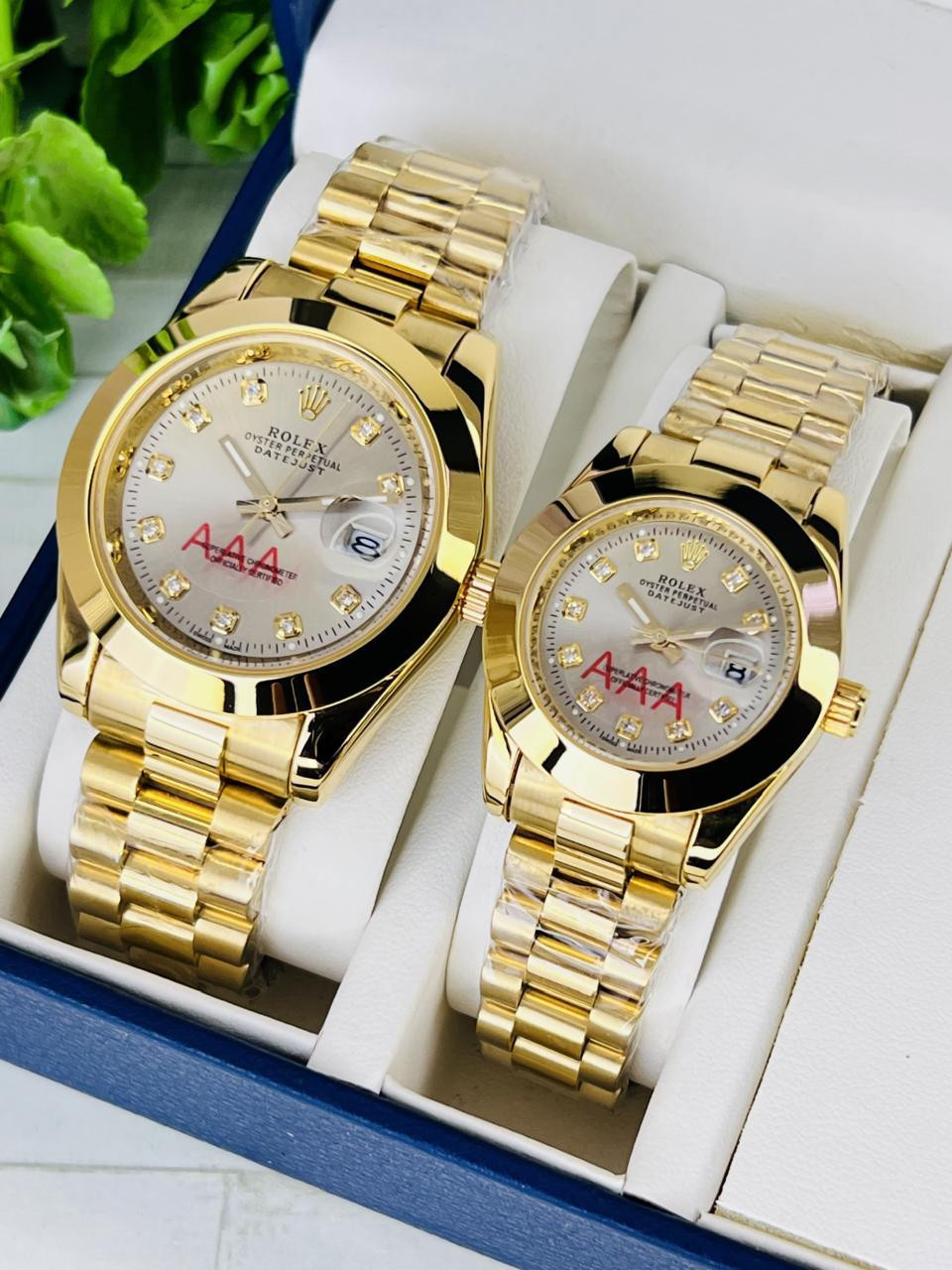 RLX Premium Couple Quartz Watches
