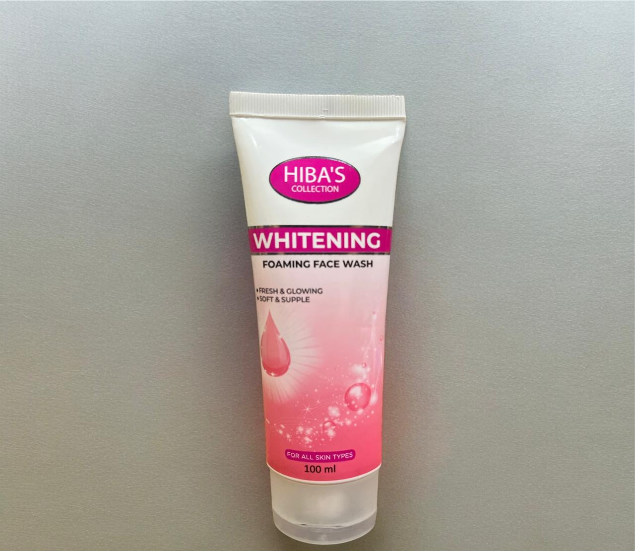 HIBA'S COLLECTION WHITENING FOAMING FACE WASH 100ML