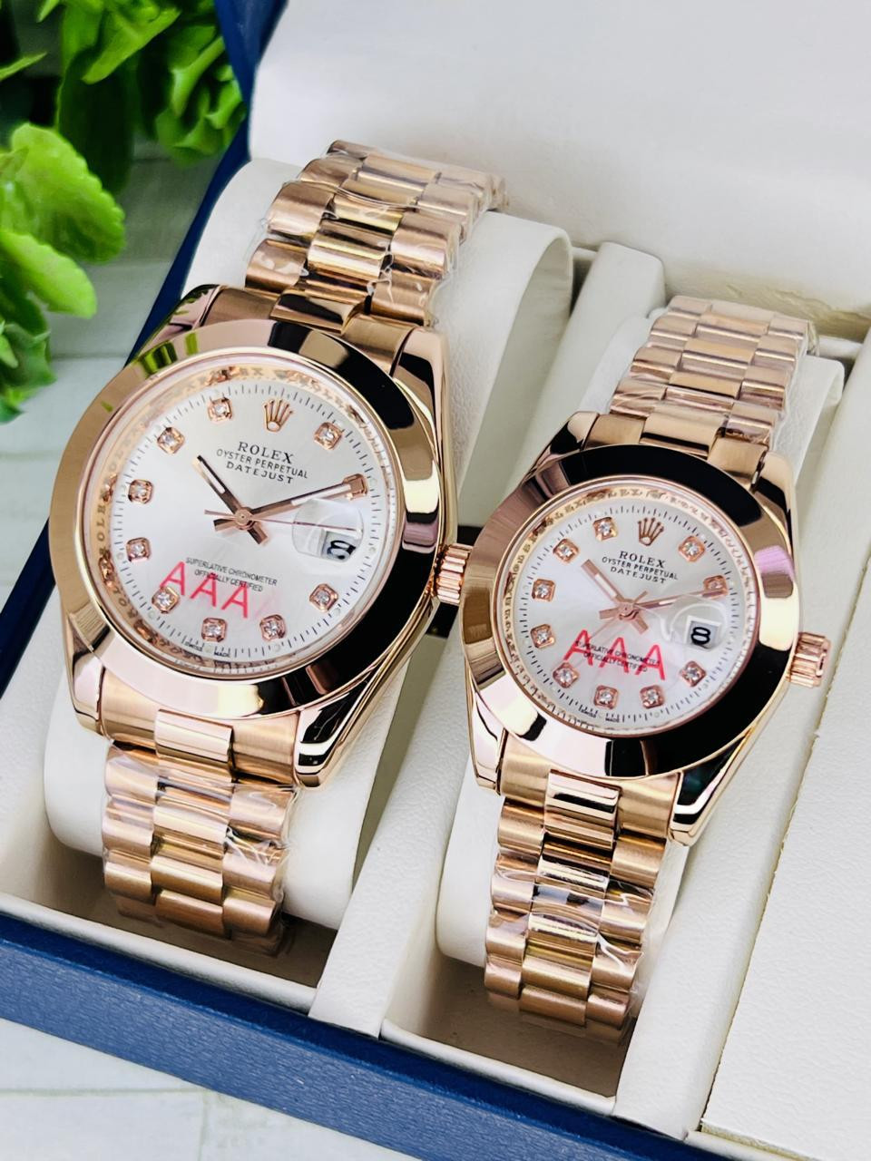RLX Premium Couple Quartz Watches