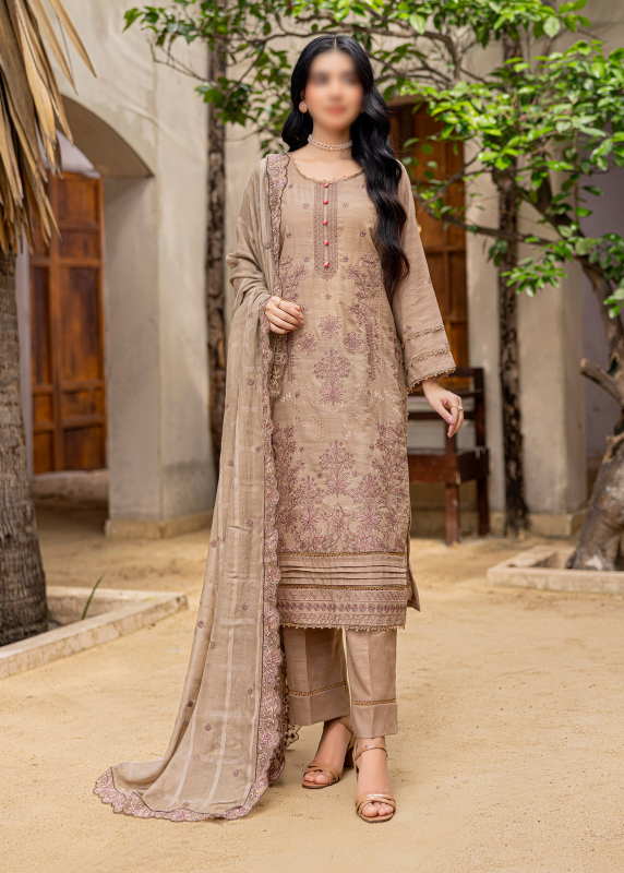 Fantak — VIRSA Vol.01 | 3 Piece Luxury Lawn Karandi Embroidered Suit