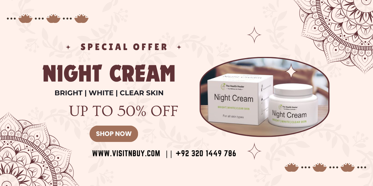 Night Cream 50% Discount