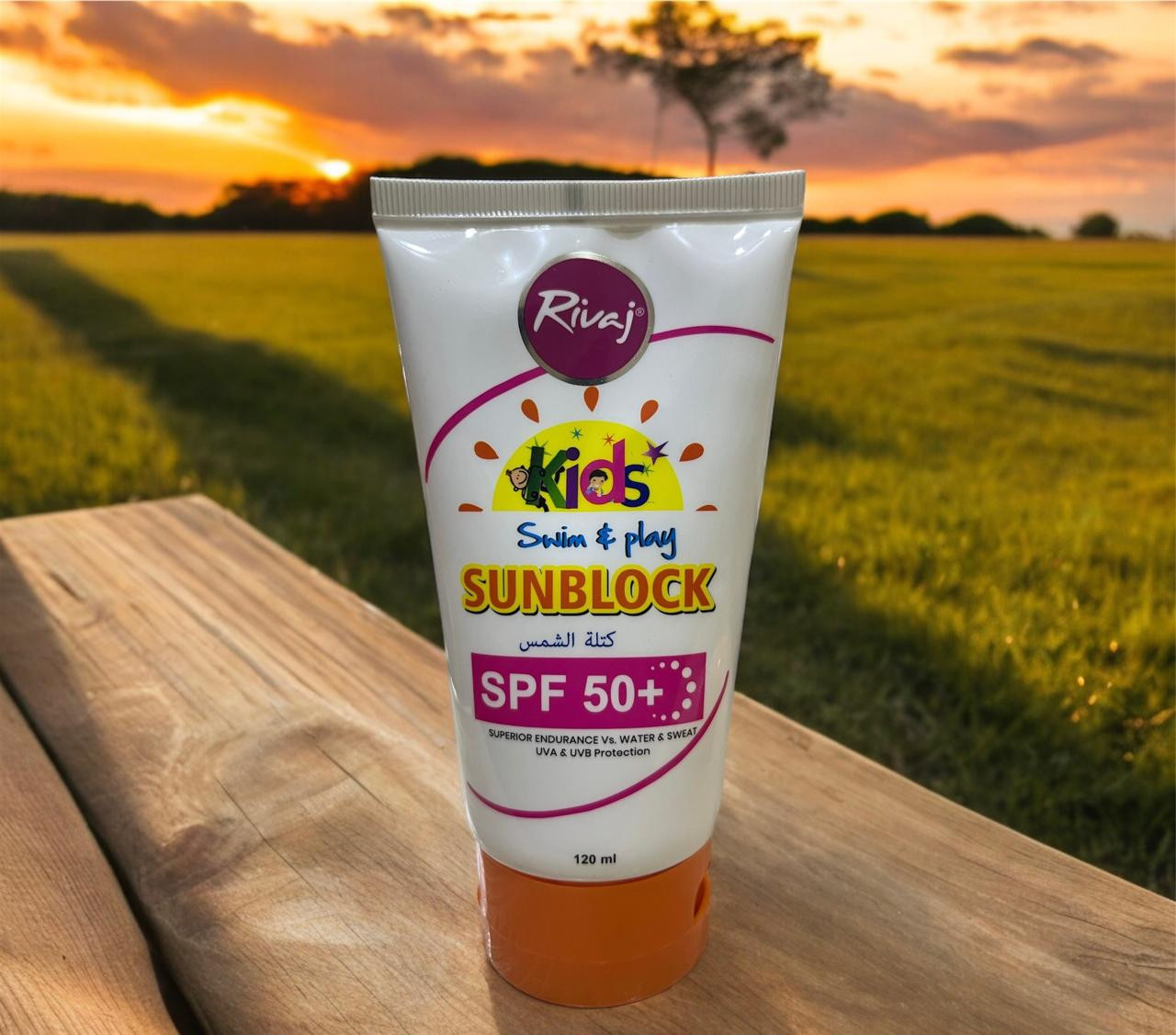 Rivaj Kid's Sunblock SPF50+120-Ml