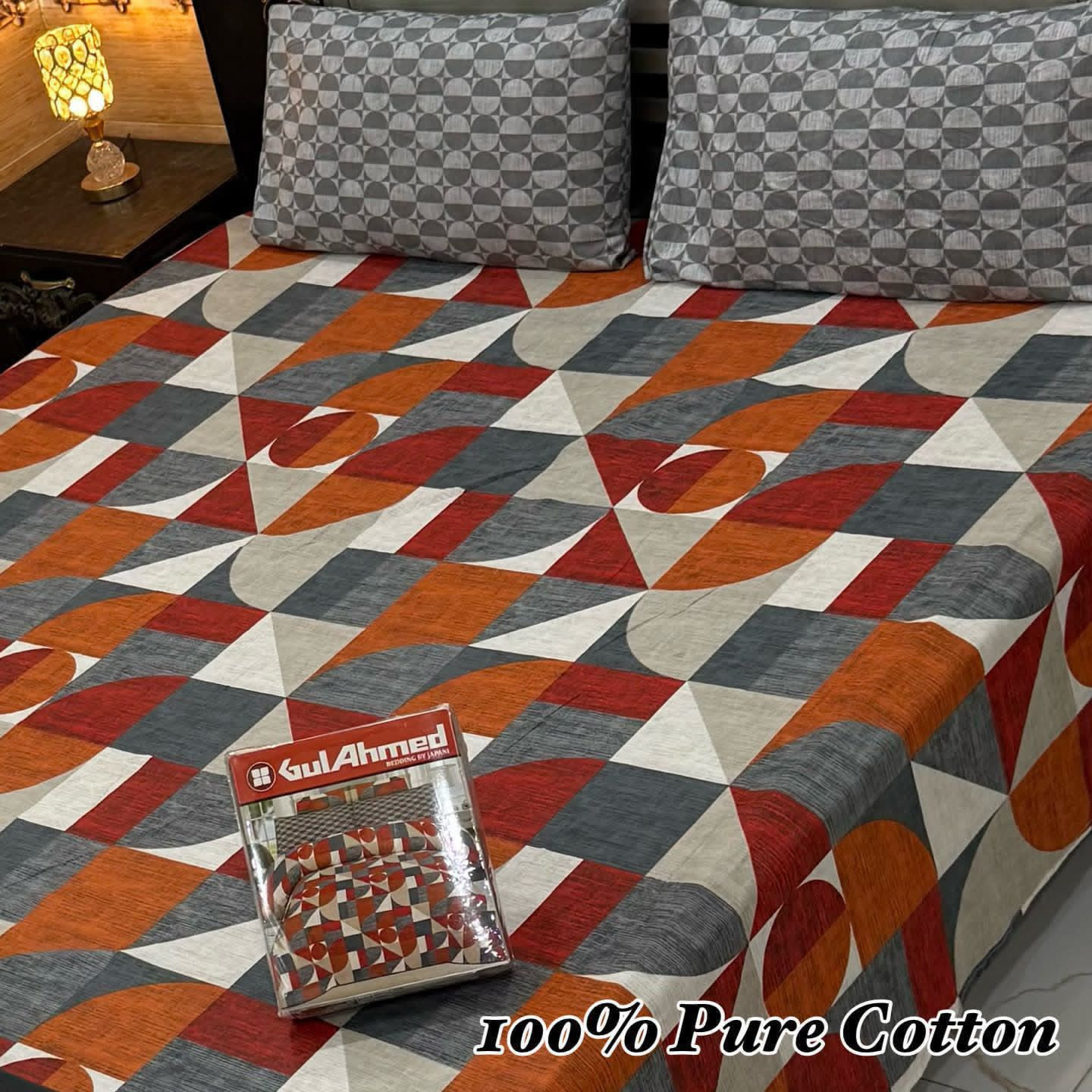 Premium Cotton Bedsheet Set (3PC)