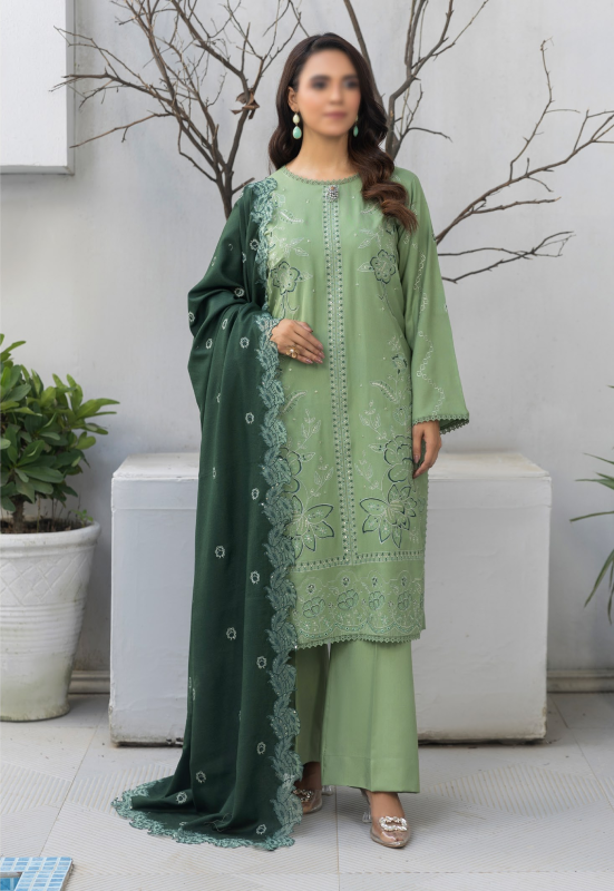 Fantak — SOHO Vol.01 | 3 Piece Luxury Dhanak Embroidered Suit