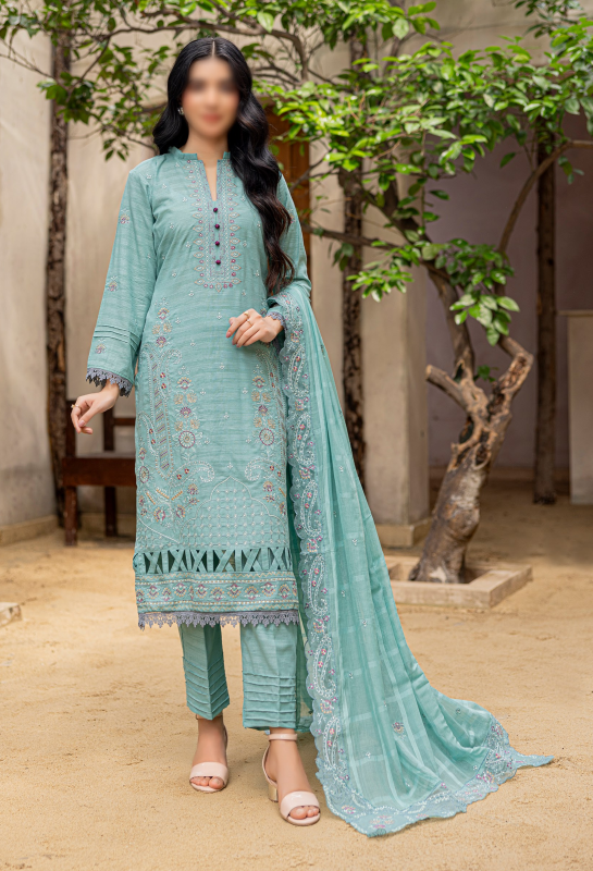 Fantak — VIRSA Vol.01 | 3 Piece Luxury Lawn Karandi Embroidered Suit