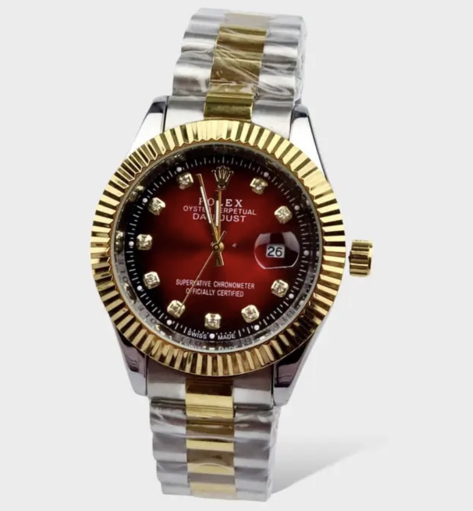 RLX Ladies Day-Date Quartz Watch – Water Resistant Premium Design