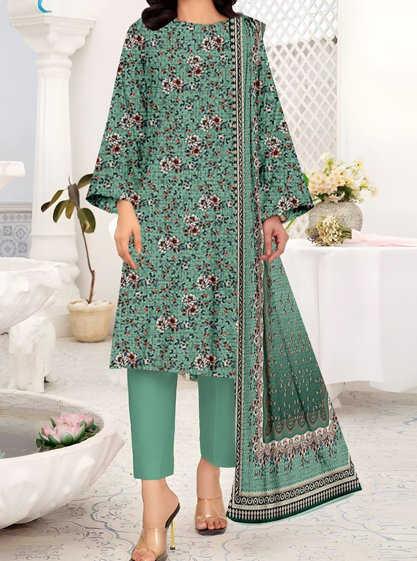 Digital Mother Tana Dora Printed Collection Lawn 3Pcs Suit