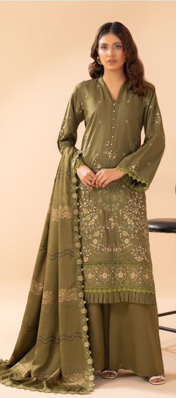 Fantak — TASSUR Vol.01 | 3 Piece Luxury Fancy Doriya Viscose Embroidered Suit