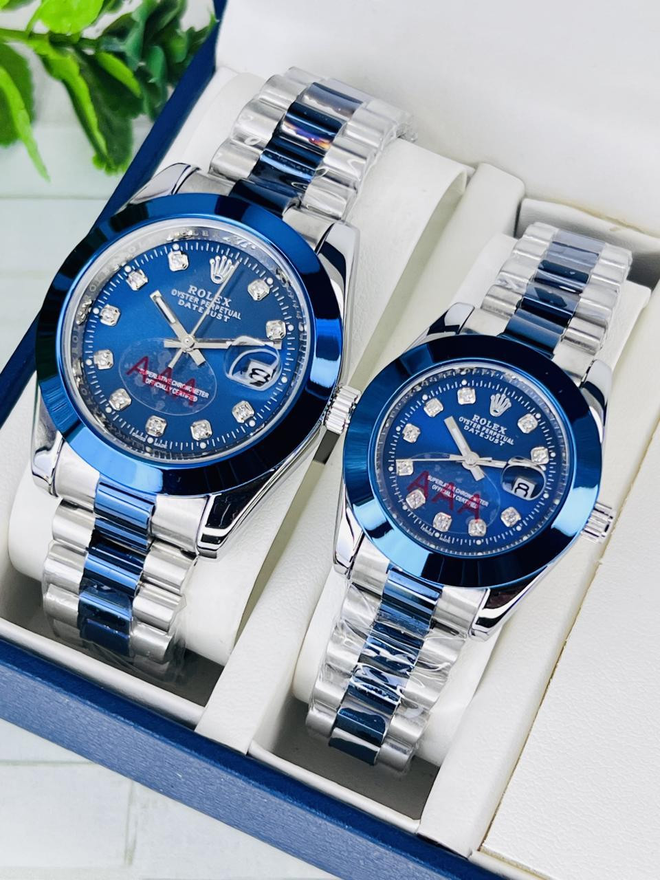 RLX Premium Couple Quartz Watches