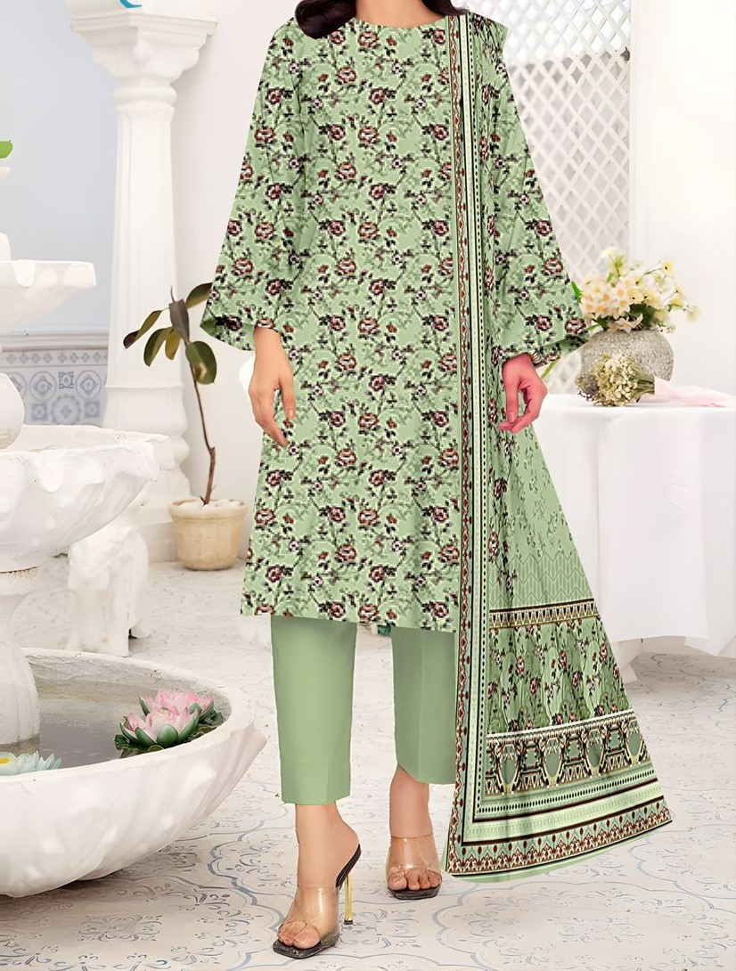Digital Mother Tana Dora Printed Collection Lawn 3Pcs Suit