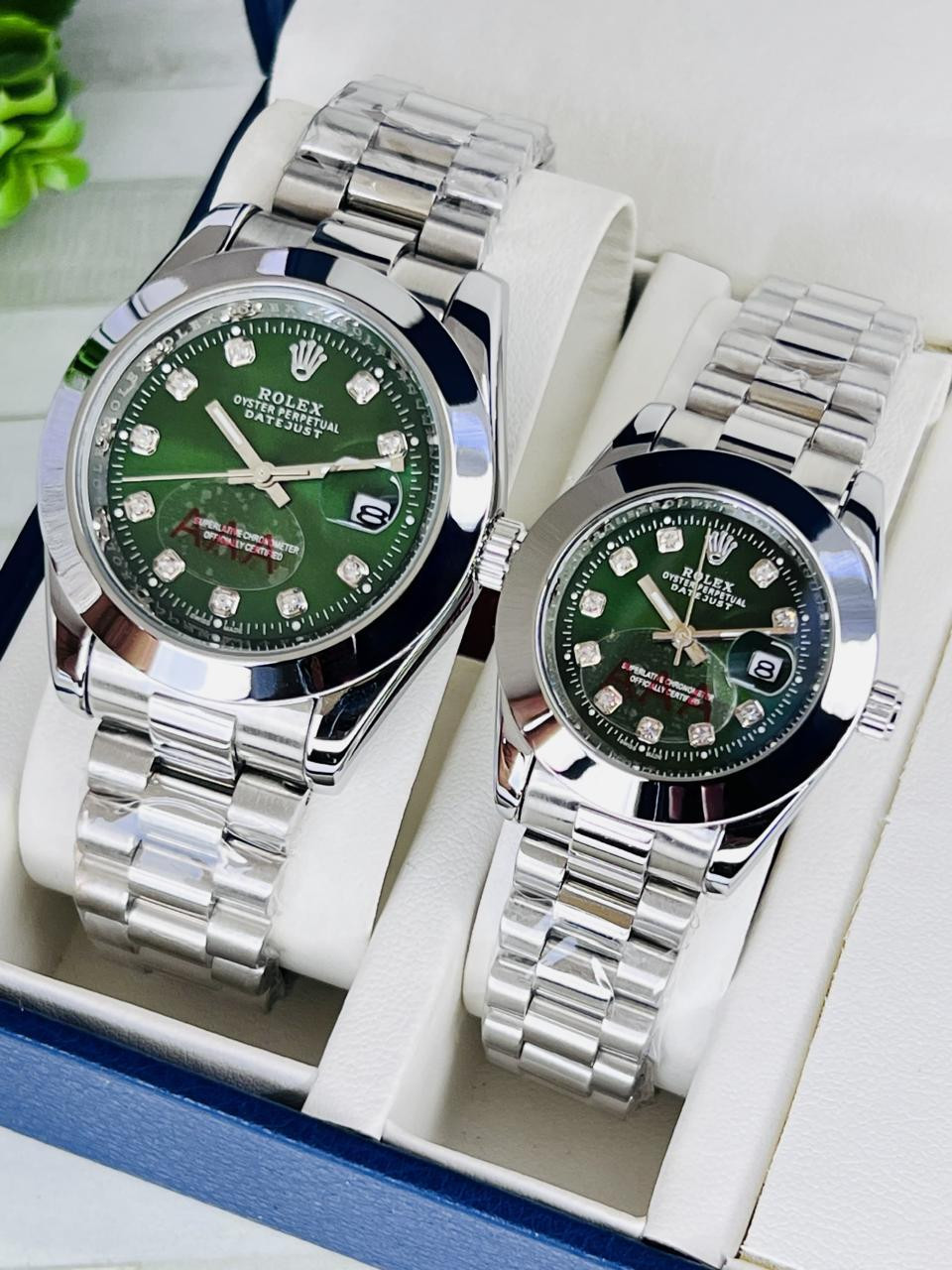 RLX Premium Couple Quartz Watches