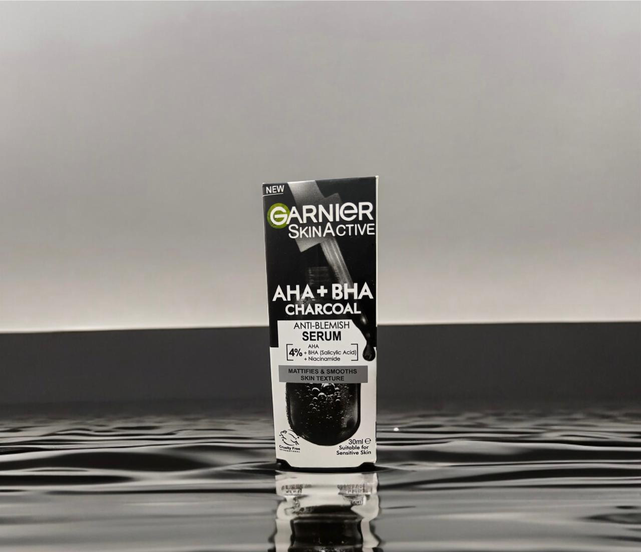 AHA+BHA Charcoal Anti-Blemish Serum 30ml