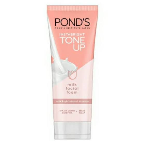 POND's INSTABRIGHT TONE UP milk facial foam Face wash {Indonesia} - 100G