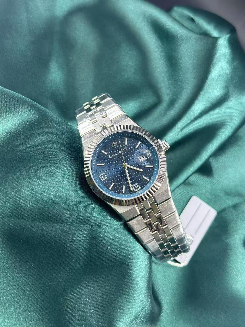 DP Fluted Bezel Stainless Steel Luxury Watch