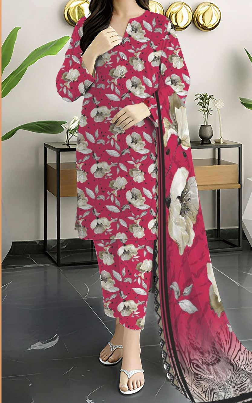 Inzik | RPL Digital Lawn Bana Dora 3pcs Suit