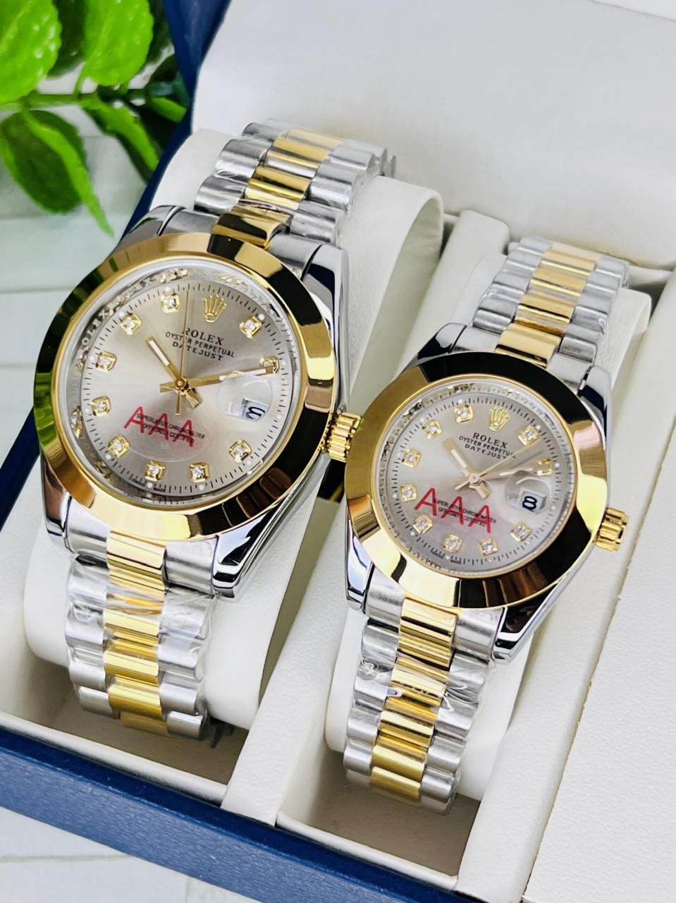 RLX Premium Couple Quartz Watches