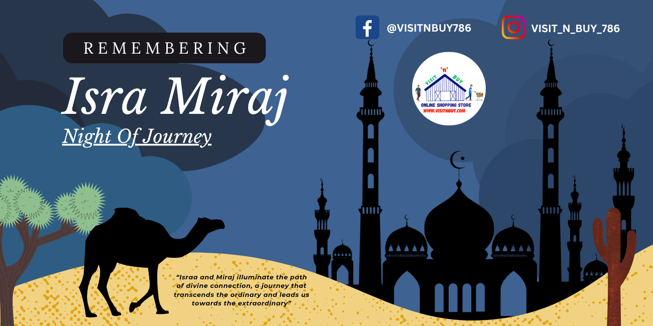 Wishing Miraj Mubarik to the Muslim Ummah