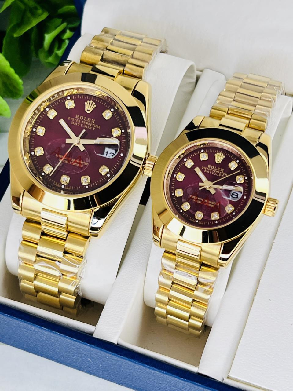 RLX Premium Couple Quartz Watches