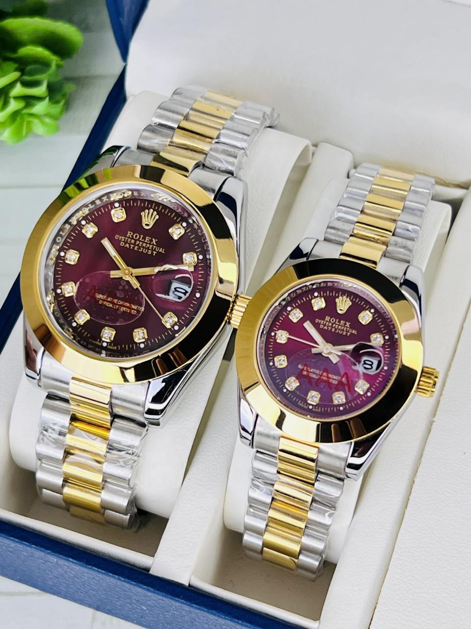 RLX Premium Couple Quartz Watches