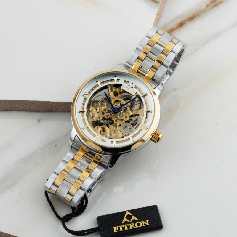 Automatic Skelton Men's Wrist Watch | FITRON