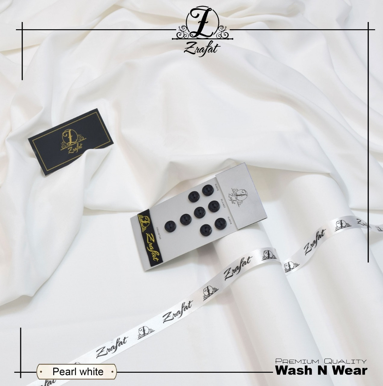 Zrafat Unstitched Wash & Wear Suit